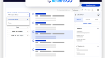 Logiciel de rédaction d'actes notariés Xelians X-Act