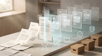 Numérisation à la demande de documents papier