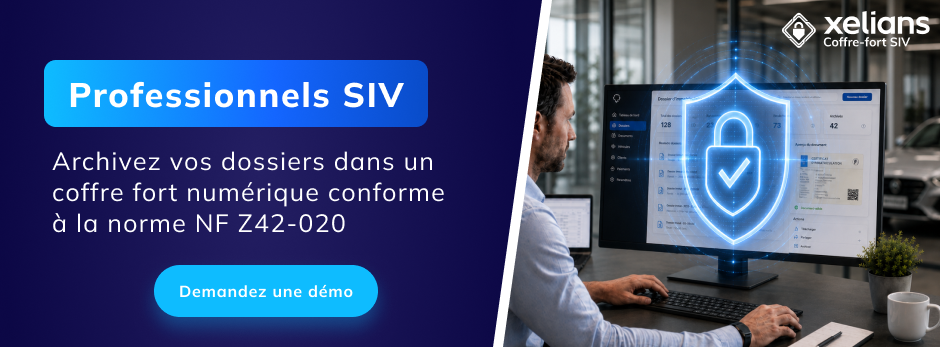 Solution d’archivage pour les professionnels SIV