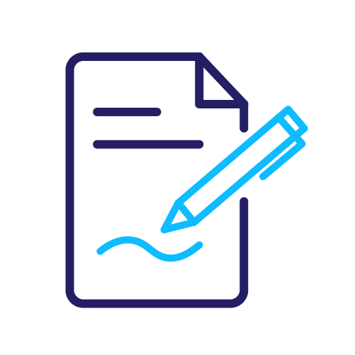 Répondre, viser, signer 