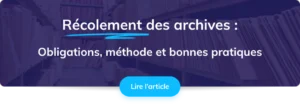 archivage électronique collectivités territoriales