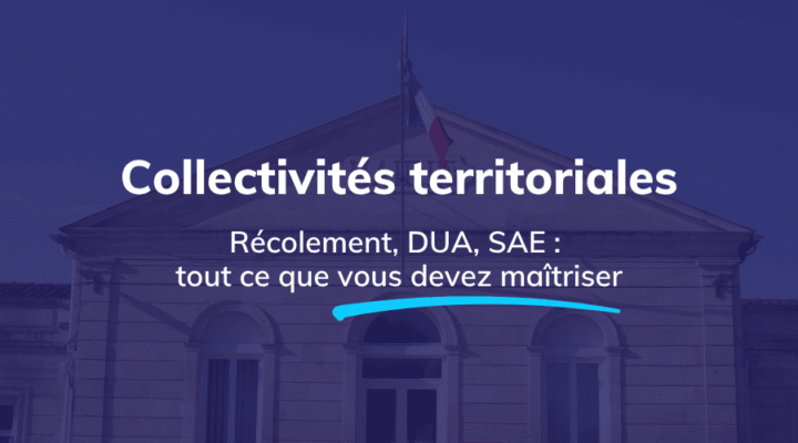 archivage électronique collectivités territoriales